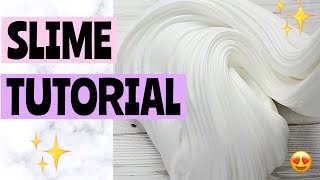 HOW TO MAKE SLIME Simple amp Easy Slime Recipe  2 Minute Easy Slime Tutorial Glue and Borax Slime [upl. by Estelle]