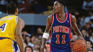 Isiah Thomas Top 11 Crossovers [upl. by Hanae922]