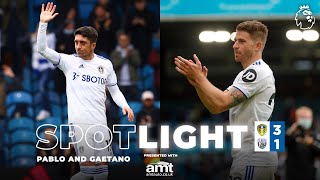 Spotlight  A farewell to legends Pablo Hernandez and Gaetano Berardi  Leeds United 31 WBA [upl. by Ahsiuqet]