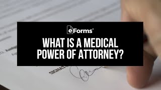 Medical Power of Attorney  EXPLAINED [upl. by Mcnally535]