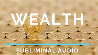 Subliminal Wealth Affirmations  Listen At Work [upl. by Ayotna]