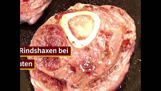 Rindshaxen Rezept Ossobuco schnell und einfach gemacht [upl. by Relyt895]