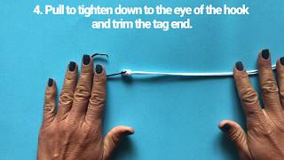 Fishing Knots How to Tie A Double Palomar Knot [upl. by Bradly]