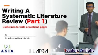 Writing A Systematic Literature Review [upl. by Modern945]