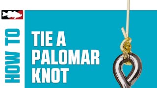 HowTo Tie a Palomar Knot [upl. by Honora349]