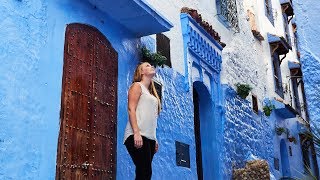 The Blue City Chefchaouen Best City In Morocco [upl. by Schnapp]