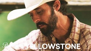 ‘Ryan Bingham Croons the Bunkhouse’ Official Clip  Yellowstone  Paramount Network [upl. by Ajssatsan]