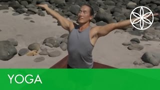 Yoga For Beginners Morning with Rodney Yee  Yoga  Gaiam [upl. by Sand]