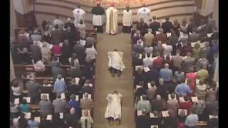 Ordination Mass  Litany of the Saints [upl. by Everson]