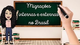 Migrações no Brasil [upl. by Iinden916]