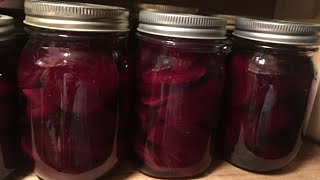 Homemade PICKLED BEETS [upl. by Llirrem]