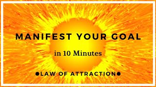 10 Minute Manifestation Meditation Powerful Visualisation [upl. by Kwasi]