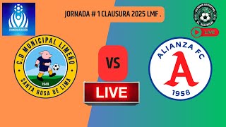 EN VIVO  LIMEÑO VS ALIANZA  JORNADA  1  CLAUSURA 2025 LIGA LMF [upl. by Anrehs]