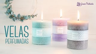 Velas aromaticas cilindricas [upl. by Nojid]