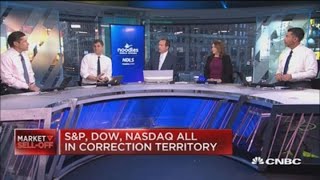 Dow drops 1100 points continues fastest 10 drop in history [upl. by Leuqcar]