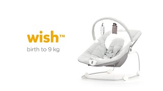 Joie wish™  Bouncer for Newborns [upl. by Koa947]