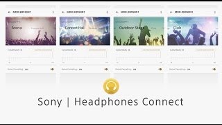 Sony  Headphones Connect  How the App Works [upl. by Velleman]