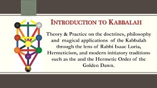 Intro to Kabbalah Part I  The Tree of Life amp Hebrew Letters [upl. by Nnyleak]