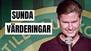 Fredrik Andersson  Comedy Central stand up special quotSunda Värderingarquot  with eng subs [upl. by Aihsiyt]