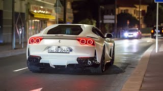 Ferrari 812 Superfast with Straight Pipes  LOUD V12 Sounds [upl. by Soilissav859]