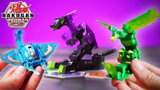 Unboxing 7 NEW Geogan 🔥 Bakugan Geogan Rising Toy Review [upl. by Rossy609]