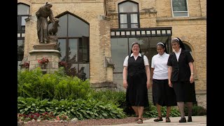 Franciscan Sisters Holy Family Motherhouse Convent Tour part 3 [upl. by Dowlen585]