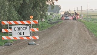 Struble Iowa Bridge Collapse [upl. by Hillegass401]