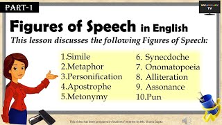 Top22 Figures of Speech in English Part1 [upl. by Yneffit290]