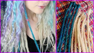 How To Make SE Synthetic Dreadlocks [upl. by Gnil]