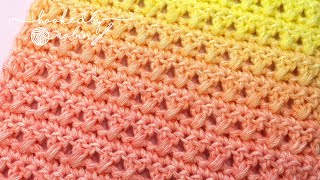 Crossed Double Crochet Stitch  Crochet Tutorial [upl. by Fachan]