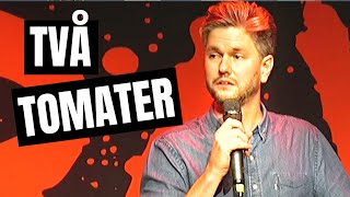 Två tomater  PK edition  Fredrik Andersson standup [upl. by Tillio]