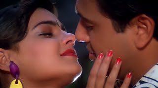 Kitne Dino Ke Baad Mile Ho  Image Lyrical  Govinda  Romantic Song Alka Yagnik  Kumar Sanu [upl. by Yclek944]