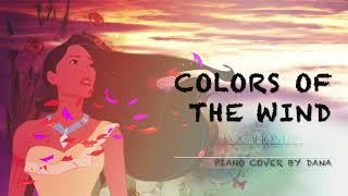 Pocahontas quot Colors of the wind quot  1hour   piano cover by Dana [upl. by Kepner76]