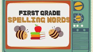 Spelling Words for Grade 1 Set 1 to 20 [upl. by Amalle]