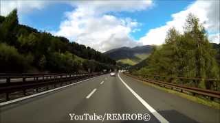 Driving Through Alps From Vipiteno  Sterzing Italy To Sindelsdorf Germany [upl. by Nuarb570]