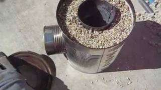 Build A Rocket Stove StepByStep [upl. by Ssalguod653]