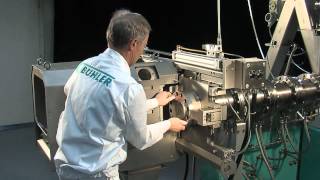 Bühler Group  Extruder in operation [upl. by Adnic]