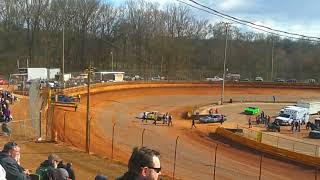 Lavonia speedway  stock 4 qualifying is done  22424 [upl. by Kendry836]