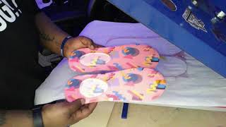 How to Sublimate NO SHOW SOCKS Tutorial by a customer of Silky Socks Ya Digg Designs [upl. by Lussier]