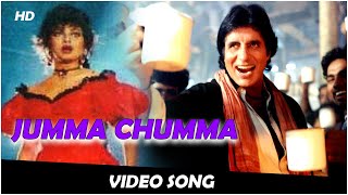 Jumma Chumma De De  Kavita Krishnamurthy Sudesh Bhosle  Hum Songs  Amitabh Bachchan Kimi Katkar [upl. by Eyot]