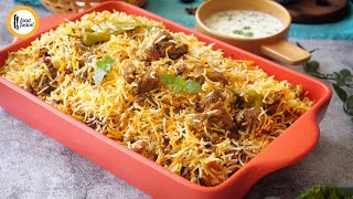 Restaurant Style Beef Biryani Recipe By Food Fusion [upl. by Jarad]