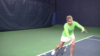 Tennis Instruction How to Hit the Ball on the Rise [upl. by Gabey733]