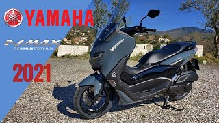 Yamaha NMAX 2021  Test Ride and Review Walkaround Soundcheck Acceleration  VLOG273 4K [upl. by Yelhak]