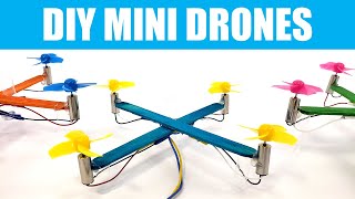 DIY Mini Drone Part 1 Build Your Drone  Drone Science Project [upl. by Pruter579]