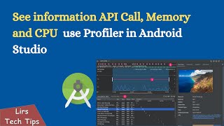 Android Studio See information API Call Memory and CPU use Profiler [upl. by Kingsbury]