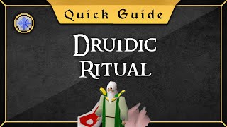 Quick Guide Druidic Ritual [upl. by Ahsenal]