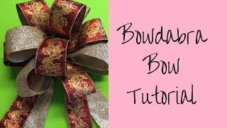 Bowdabra Easy Bows  Stacked Bow Tutorial [upl. by Alokin750]