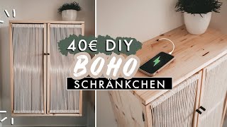 DIY Designer Hängeschrank im Boho Look  schwebe Regal selber bauen  EASY ALEX [upl. by Amargo12]