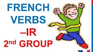 French Lesson 43  Present tense SECOND GROUP IR verbs  Indicatif présent verbes deuxième groupe [upl. by Schwinn382]