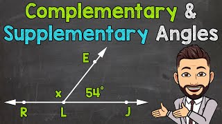 Complementary Angles amp Supplementary Angles  Math with Mr J [upl. by Paderna]